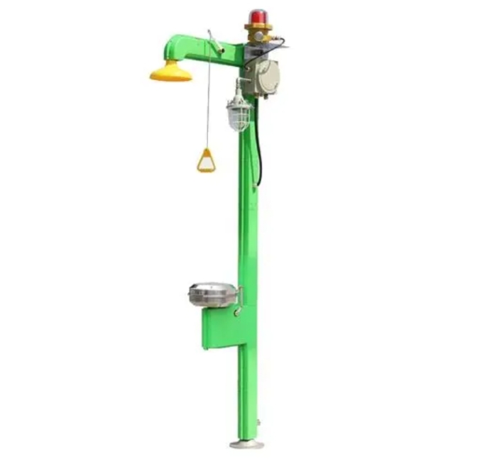 Anti freeze Emergency shower eye wash station